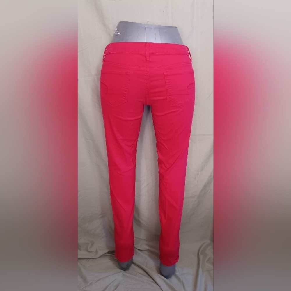 American Eagle Outfitters Bold Red Jegging Pants - Picture 5 of 10